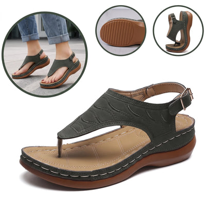 Sandali ortopedici ergonomici — Con supporto plantare per alleviare il dolore ai piedi, stabilizzare il tallone e ridurre l'instabilità durante la deambulazione