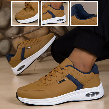 Scarpe ortopediche comode: dotate di supporto per l'arco plantare, alleviano il dolore; leggere, ammortizzanti e con tomaia in pelle impermeabile.