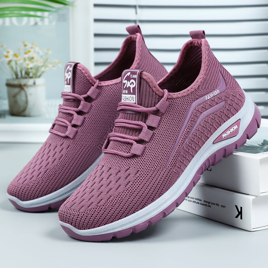 Scarpe sportive ortopediche in rete: con supporto per l'arco plantare per alleviare il dolore; ammortizzazione morbida.