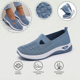 Scarpe sportive ortopediche in rete: con supporto per l'arco plantare per alleviare il dolore; ammortizzazione morbida.