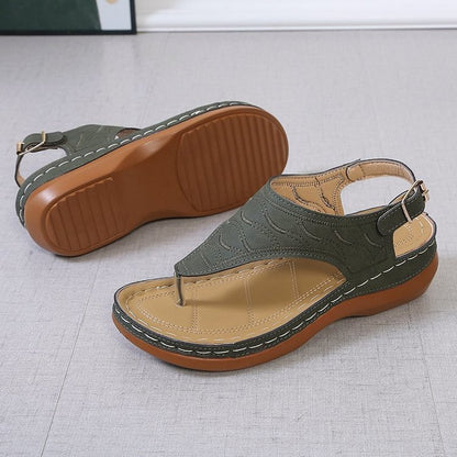 Sandali ortopedici ergonomici — Con supporto plantare per alleviare il dolore ai piedi, stabilizzare il tallone e ridurre l'instabilità durante la deambulazione