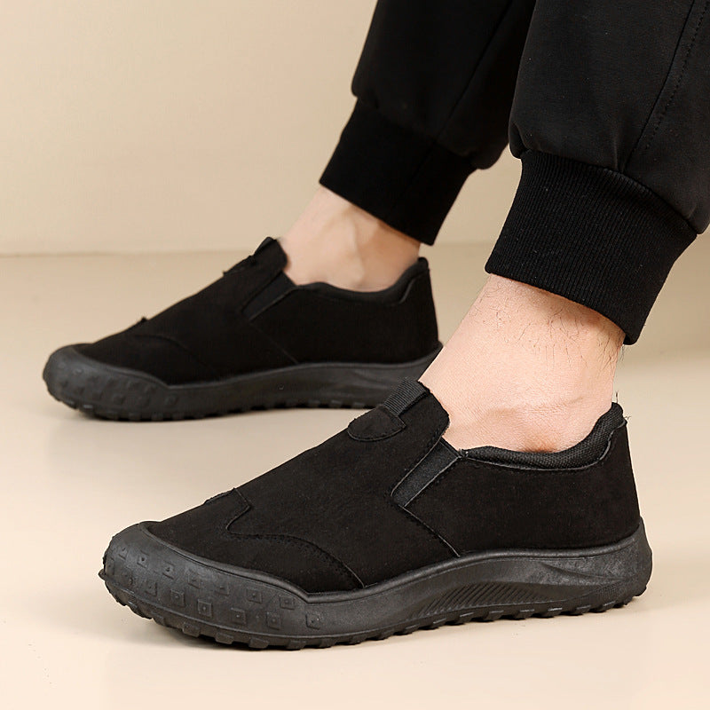 Comode scarpe ortopediche in pelle scamosciata — con supporto per l'arco plantare, per alleviare il dolore; consigliate dai podologi!