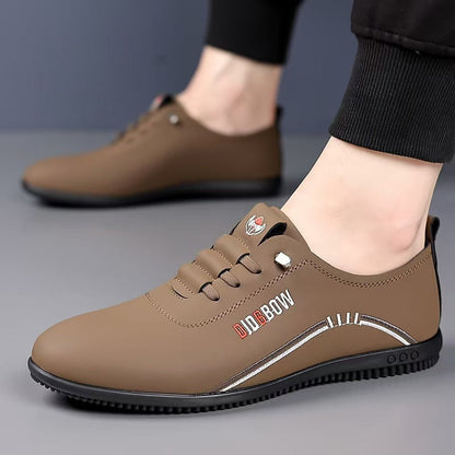 Scarpe ortopediche ergonomiche in pelle — Pelle di vacchetta italiana di prima qualità con supporto plantare per alleviare il dolore ai piedi