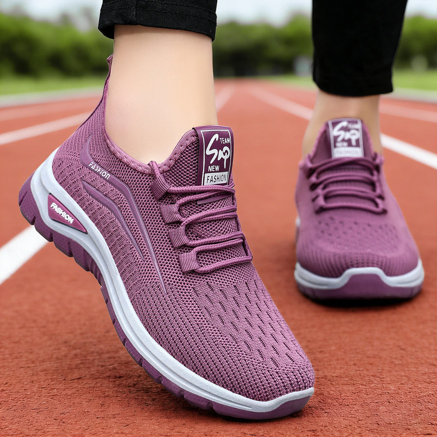 Scarpe sportive ortopediche in rete: con supporto per l'arco plantare per alleviare il dolore; ammortizzazione morbida.