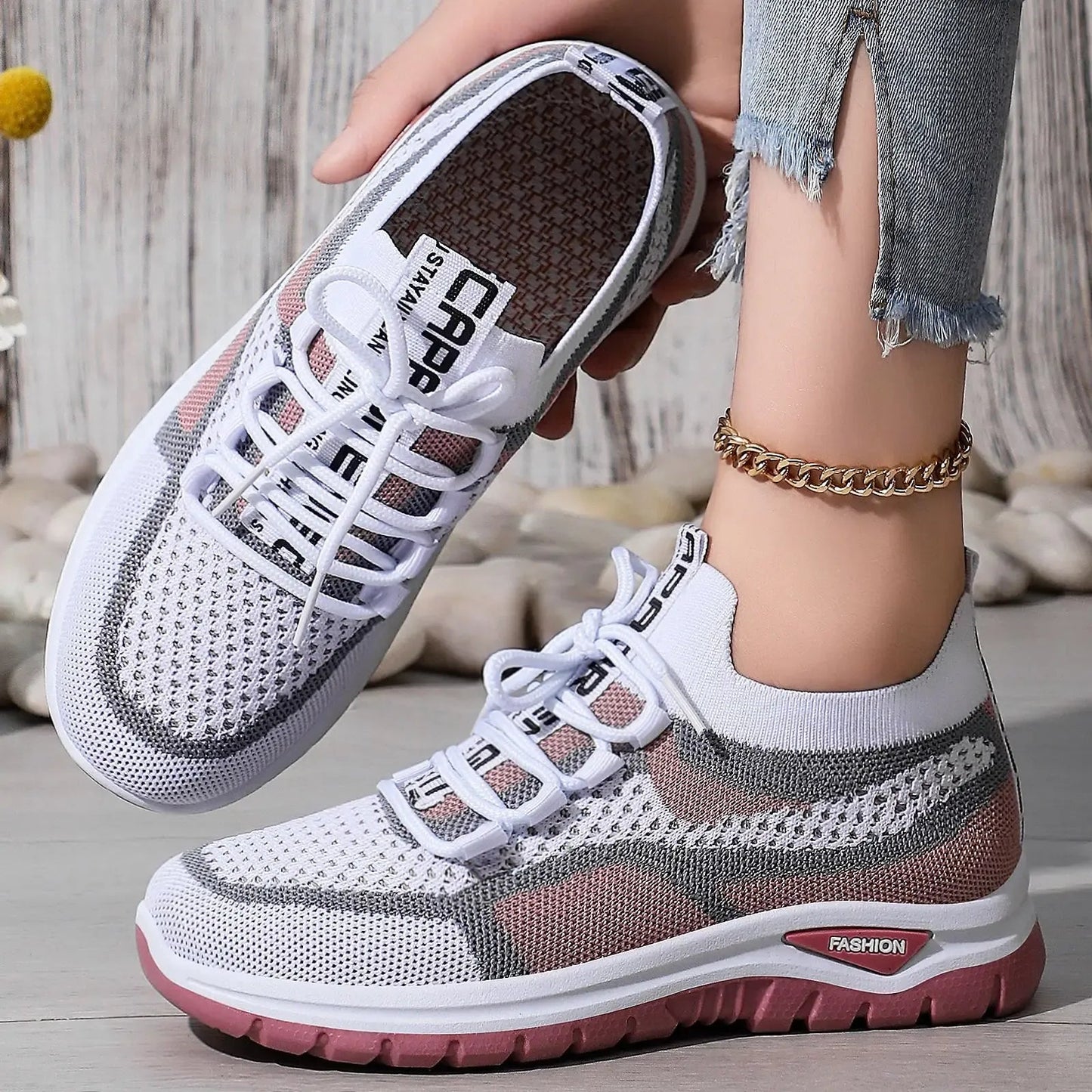Scarpe ortopediche casual dallo stile multicolore