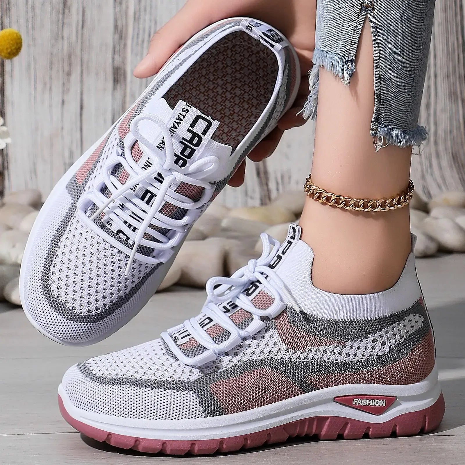 Scarpe ortopediche casual dallo stile multicolore