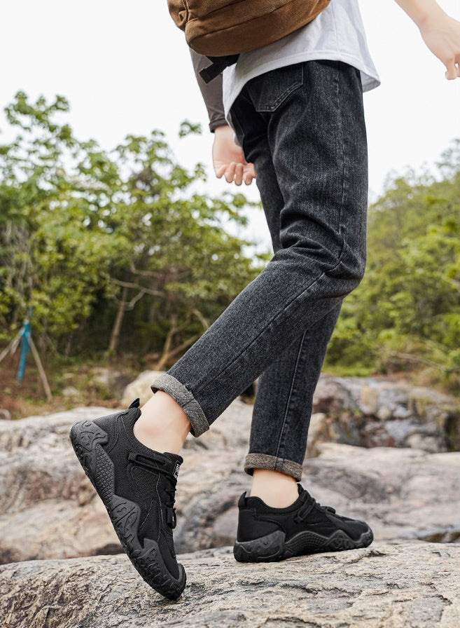 Scarpe ortopediche per escursioni all’aperto — con supporto dell’arco plantare per camminare comodamente
