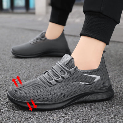 Scarpe sportive ortopediche a rete: con supporto per l'arco plantare, per alleviare il dolore; morbide e ammortizzanti.