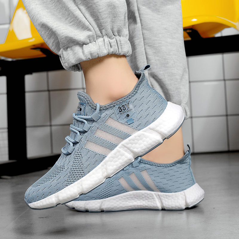 Scarpe sportive ortopediche a rete: con supporto per l'arco plantare, per alleviare il dolore; morbide e ammortizzanti.