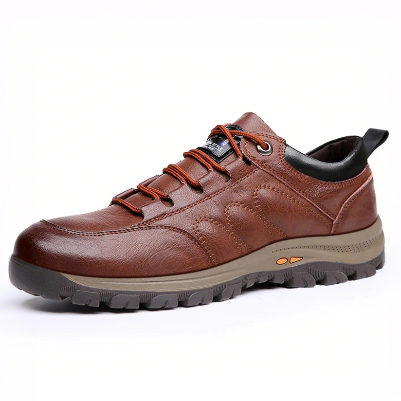 Scarpe ortopediche ergonomiche in pelle — Pelle di vacchetta italiana di prima qualità, supporto per l'arco plantare e sollievo dal dolore ai piedi