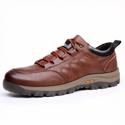Scarpe ortopediche ergonomiche in pelle — Pelle di vacchetta italiana di prima qualità, supporto per l'arco plantare e sollievo dal dolore ai piedi