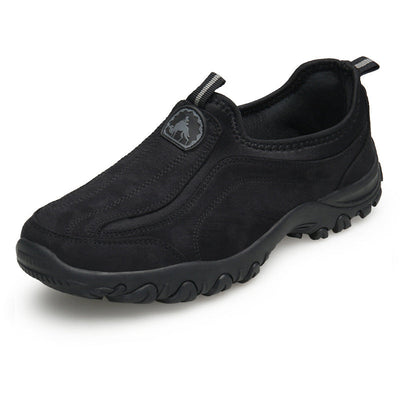 Comode scarpe ortopediche in pelle scamosciata — con supporto per l'arco plantare, per alleviare il dolore