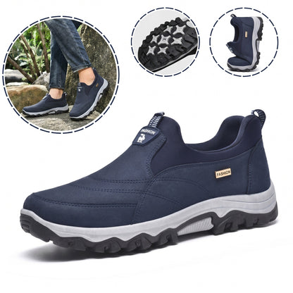 Scarpe ortopediche in morbida pelle scamosciata: morbide e confortevoli, con un ottimo sostegno - alleviano il dolore ai piedi.