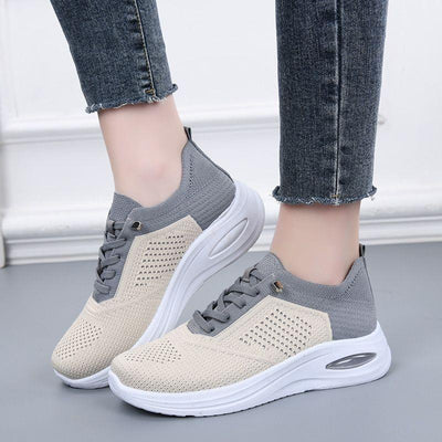 Scarpe sportive ortopediche a rete: con supporto per l'arco plantare, per alleviare il dolore; morbide e ammortizzanti.