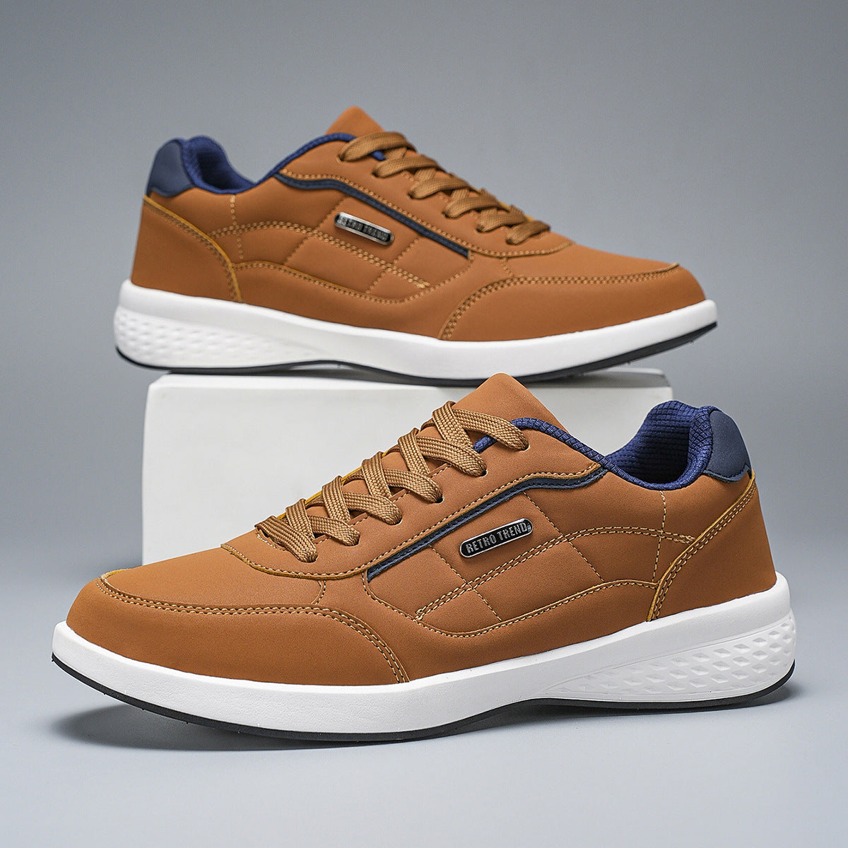 Scarpe ortopediche comode: dotate di supporto per l'arco plantare, alleviano il dolore; leggere, ammortizzanti e con tomaia in pelle impermeabile.
