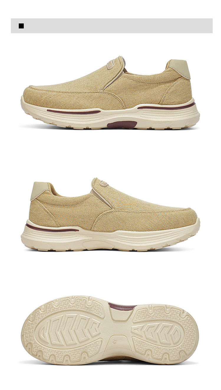 Comode scarpe ortopediche in pelle scamosciata — con supporto per l'arco plantare, per alleviare il dolore; raccomandate dai podologi