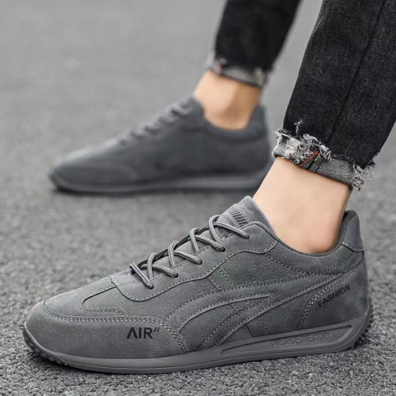 Scarpe ortopediche comode: realizzate in pelle scamosciata di prima scelta, con supporto per l'arco plantare per alleviare il dolore; leggere e ammortizzanti.
