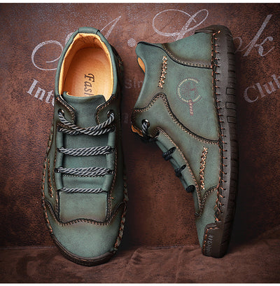 Scarpe ortopediche comode e casual – in morbida pelle scamosciata italiana, con supporto per l'arco plantare