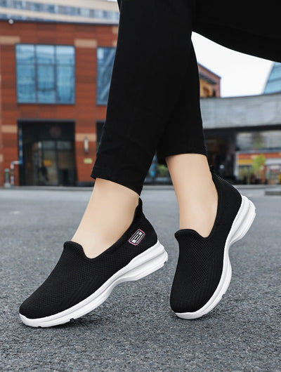 Scarpe sportive ortopediche a rete: con supporto per l'arco plantare, per alleviare il dolore; morbide e ammortizzanti.