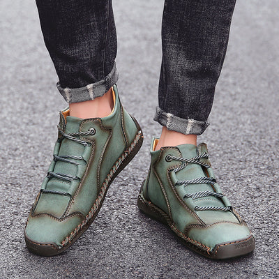Scarpe ortopediche comode e casual – in morbida pelle scamosciata italiana, con supporto per l'arco plantare