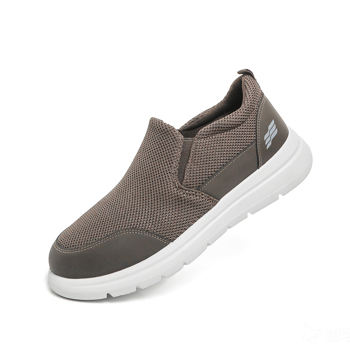 Scarpe ortopediche casual in rete — supporto plantare, facili da indossare e togliere.
