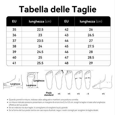 Comode scarpe ortopediche in pelle scamosciata — con supporto per l'arco plantare, per alleviare il dolore