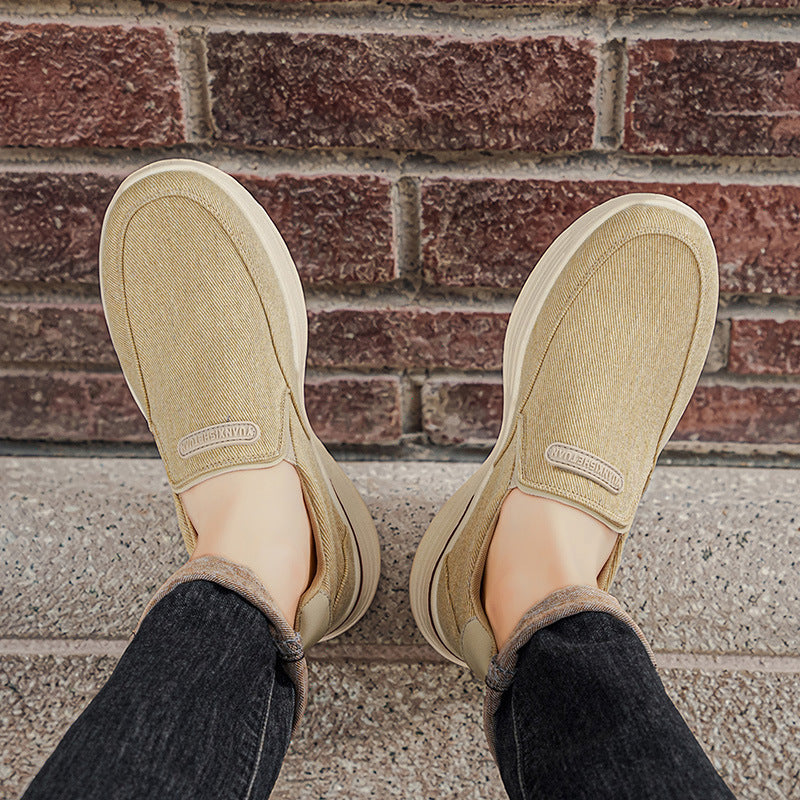 Comode scarpe ortopediche in pelle scamosciata — con supporto per l'arco plantare, per alleviare il dolore; raccomandate dai podologi