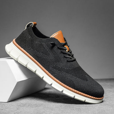 Scarpe sportive ortopediche a rete: dotate di supporto per l'arco plantare, alleviano il dolore; morbide e ammortizzanti.