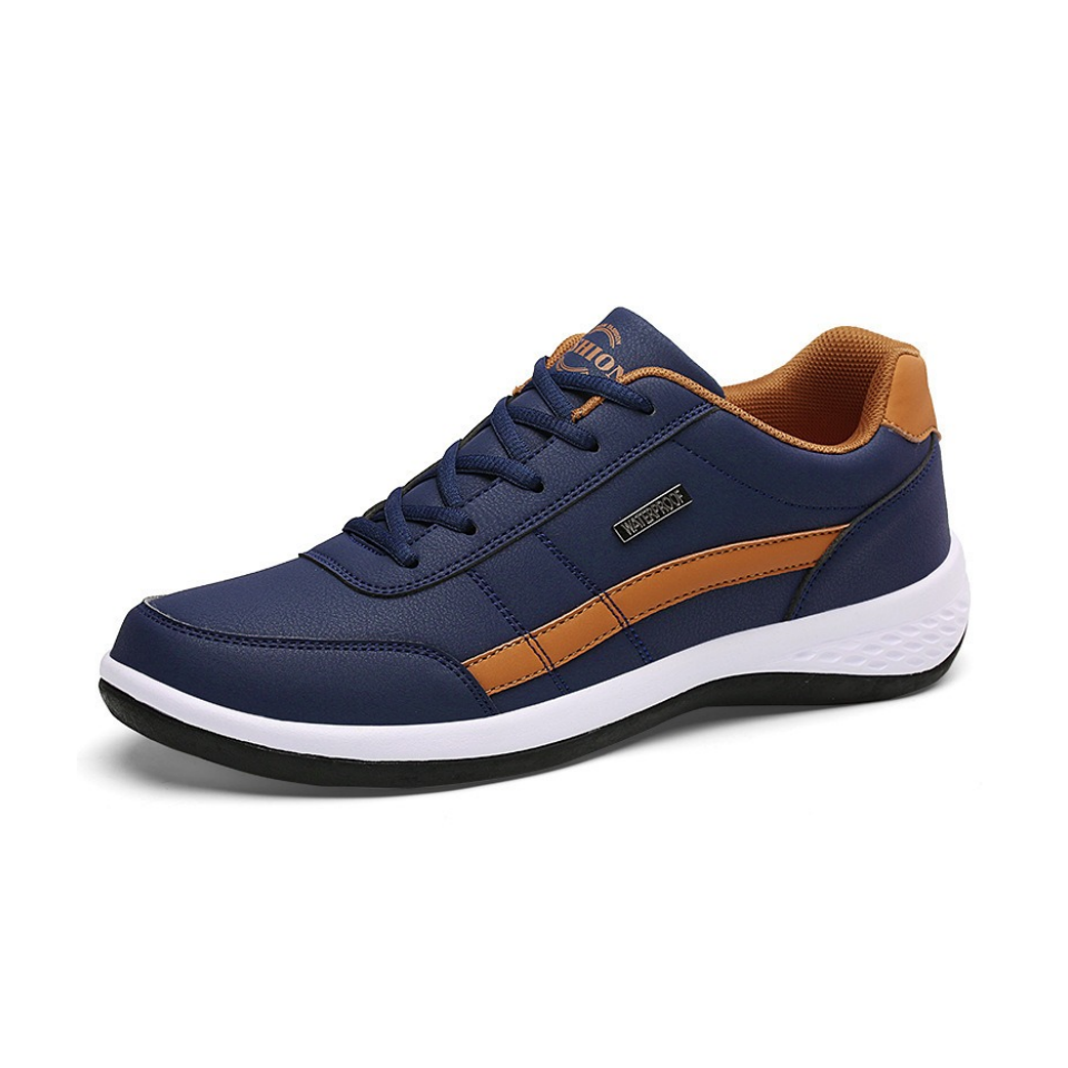 Scarpe ortopediche comode: dotate di supporto per l'arco plantare per alleviare il dolore; leggere, ammortizzanti e con tomaia in pelle impermeabile.