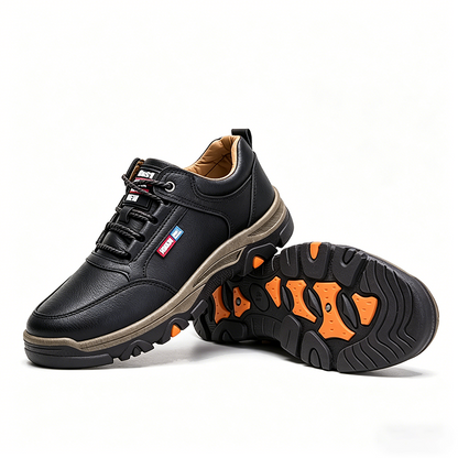 Scarpe ortopediche comode e casual – Realizzate a mano in pelle di vacchetta italiana, con supporto per l'arco plantare