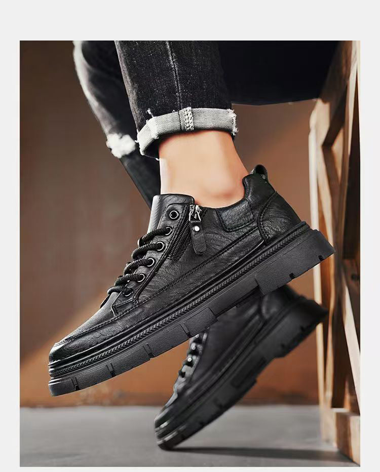 Scarpe ergonomiche con plantare in pelle — Pelle di vacchetta italiana di prima qualità, supporto dell'arco plantare, stabilità del tallone e sollievo dal dolore ai piedi