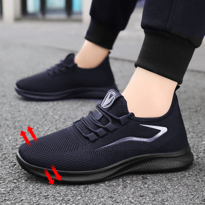 Scarpe sportive ortopediche a rete: con supporto per l'arco plantare, per alleviare il dolore; morbide e ammortizzanti.