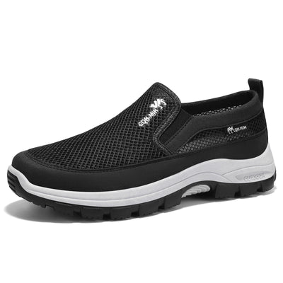 Scarpe sportive ortopediche a rete: con supporto per l'arco plantare, per alleviare il dolore; morbide e ammortizzanti.