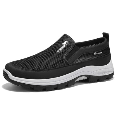 Scarpe sportive ortopediche a rete: con supporto per l'arco plantare, per alleviare il dolore; morbide e ammortizzanti.