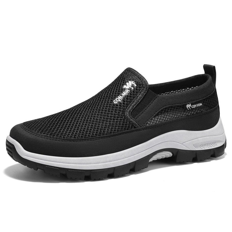 Scarpe sportive ortopediche a rete: con supporto per l'arco plantare, per alleviare il dolore; morbide e ammortizzanti.