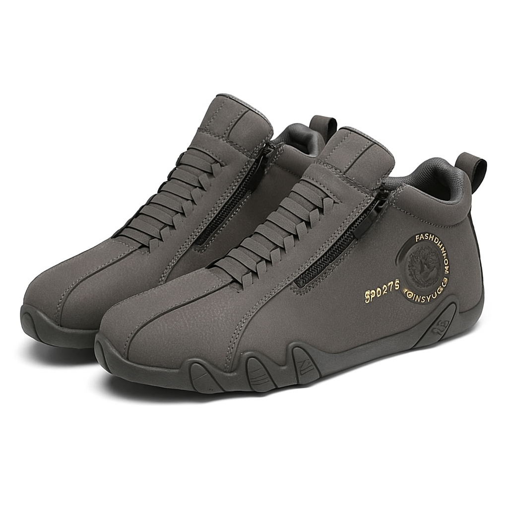 Scarpe ortopediche comode: supporto plantare ergonomico per alleviare il dolore, forma ampia che non stringe il piede.