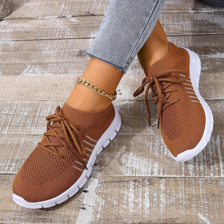 Scarpe sportive ortopediche a rete: con supporto per l'arco plantare, per alleviare il dolore; morbide e ammortizzanti.