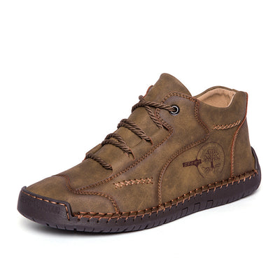 Scarpe ortopediche comode e casual – in morbida pelle scamosciata italiana, con supporto per l'arco plantare