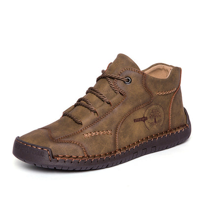 Scarpe ortopediche comode e casual – in morbida pelle scamosciata italiana, con supporto per l'arco plantare