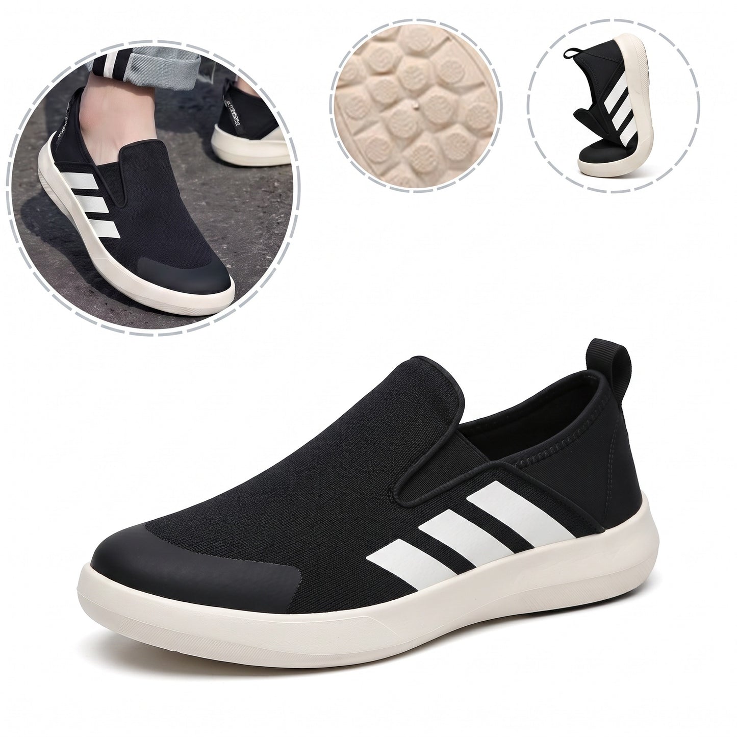 Sneakers ortopediche ergonomiche — Sostegno dell'arco plantare per alleviare il dolore ai piedi, stabilizzare il tallone e ridurre la pressione sulle articolazioni