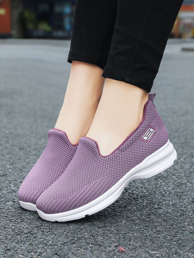 Scarpe sportive ortopediche a rete: con supporto per l'arco plantare, per alleviare il dolore; morbide e ammortizzanti.
