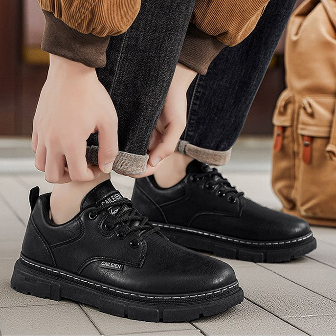 Scarpe ortopediche ergonomiche in pelle — Pelle italiana di prima qualità, supporto dell’arco plantare, stabilità del tallone e sollievo dal dolore ai piedi